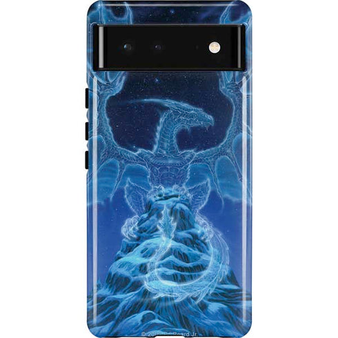 Ed Beard Jr. Winter Spirit Dragon by Ed Beard Jr Pixel Cases